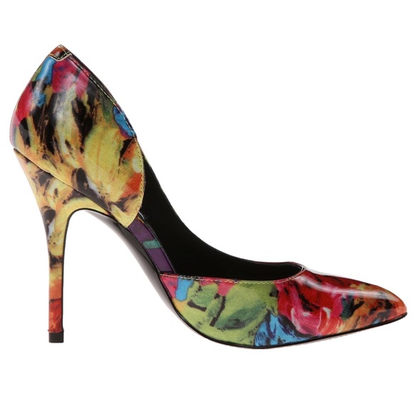 Steve‎ Madden Women's Groovi, Floral Multi Size 8 - Picture 14 of 15